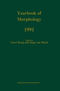 Yearbook of Morphology