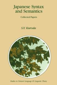 Studies in Natural Language and Linguistic Theory