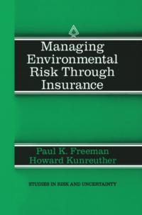 Studies in Risk and Uncertainty