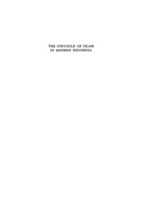 Struggle of Islam in Modern Indonesia