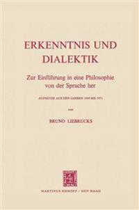 Erkenntnis und Dialektik