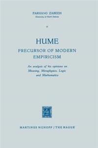 Hume Precursor of Modern Empiricism