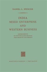 India, Mixed Enterprise and Western Business