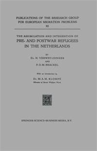 Kirjan kansi "The Assimilation and Integration of Pre- and Postwar Refugees in the Netherlands"