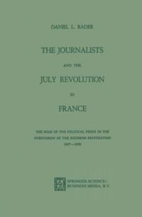 Journalists and the July Revolution in France