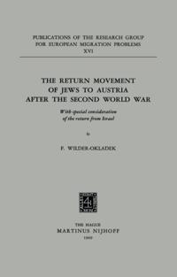 Return Movement of Jews to Austria after the Second World War