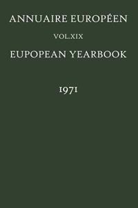 Annuaire Européen / European Yearbook