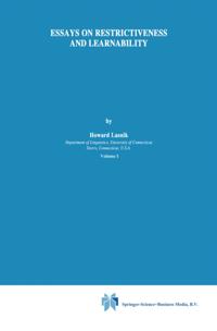 Studies in Natural Language and Linguistic Theory