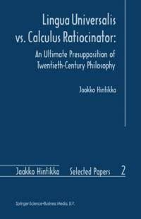 Jaakko Hintikka Selected Papers