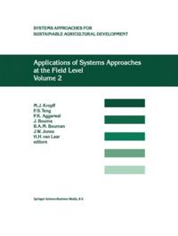 System Approaches for Sustainable Agricultural Development