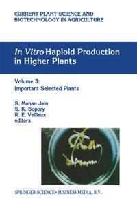 Current Plant Science and Biotechnology in Agriculture
