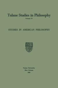 Tulane Studies in Philosophy