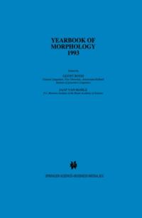 Yearbook of Morphology