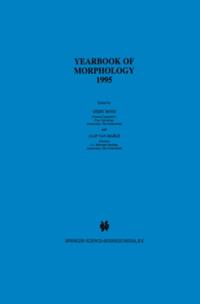 Yearbook of Morphology