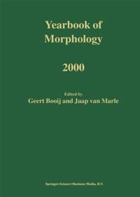 Yearbook of Morphology