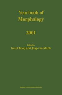 Yearbook of Morphology