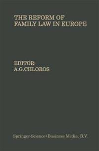 The Reform of Family Law in Europe