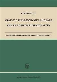 Analytic Philosophy of Language and the Geisteswissenschaften