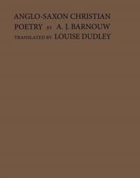 Anglo-Saxon Christian Poetry
