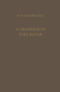 Grammar of Toba Batak