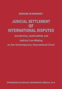 Judicial Settlement of International Disputes