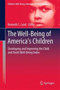 Kirjan kansi "The Well-Being of America's Children"