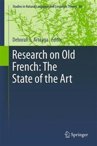 Kirjan kansi "Research on Old French: The State of the Art"