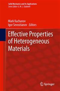 Bokomslag för "Effective Properties of Heterogeneous Materials"