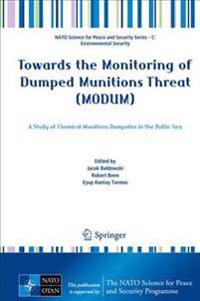 Kirjan kansi "Towards the Monitoring of Dumped Munitions Threat (MODUM)"