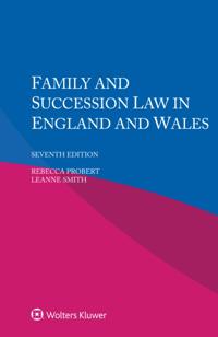 Family and Succession Law in England and Wales
