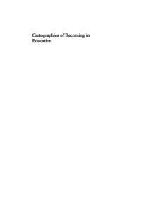 Cartographies of Becoming in Education