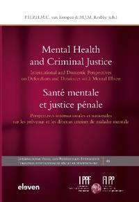 Mental Health and Criminal Justice / Santé mentale et justice pénale