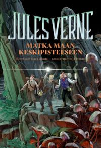 Kirjan kansi Matka Maan keskipisteeseen (nelivärikuvitettu laitos)