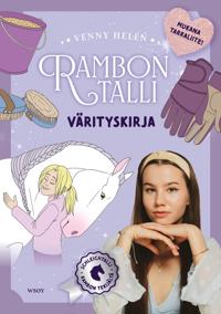 Kirjan kansi Rambon talli: Värityskirja