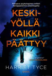 Kirjan kansi "Keskiyöllä kaikki päättyy"