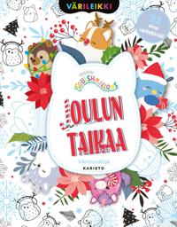 Kirjan kansi Squishmallows - Joulun taikaa värityskirja
