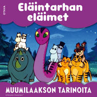 Kirjan kansi Muumi - Eläintarhan eläimet