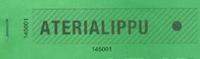 Aterialippu (100 lippua/nippu, 142x43mm)