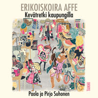 Erikoiskoira Affe - Kevätretki kaupungilla