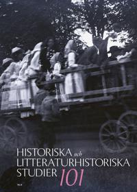 Historiska och litteraturhistoriska studier 101
