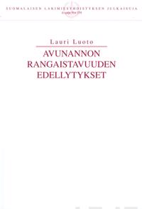 Avunannon rangaistavuuden edellytykset