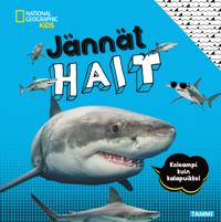 Kirjan kansi National Geographic. Jännät hait