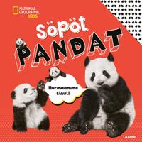 Kirjan kansi National Geographic. Söpöt pandat