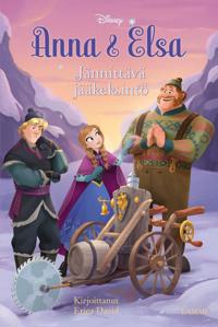 Kirjan kansi Disney. Frozen. Anna & Elsa. Jännittävä jääkeksintö