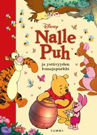 Kirjan kansi Disney. Nalle Puh ja ystävyyden hunajapurkki
