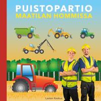 Puistopartio maatilan hommissa
