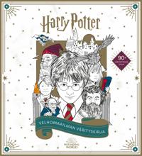 Kirjan kansi Harry Potter - Velhomaailman värityskirja - Official