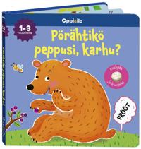 Kirjan kansi Pörähtikö peppusi, karhu? -äänikirja 1-3 v