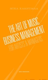 Kirjan kansi "The Art of Music Business Management"