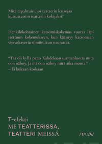 Me teatterissa, teatteri meissä